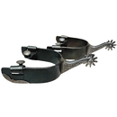 Espora Vinagre Billy 1 ¼” Preta com Detalhe e Roseta 3077 Inox