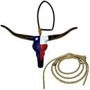 Enfeite De Retrovisor Long Horn Brasil + Mini Laço