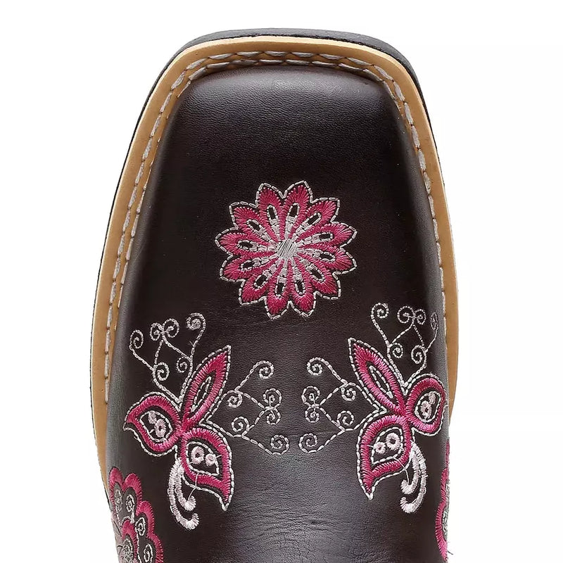 Bota Texana Feminina "Mandala Rosa" - Esporatto