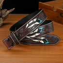 Cinto de Couro Western sem Fivela (3 opções) - Esporatto