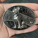 Fivela Cão Pastor com Canivete Secreto - Esporatto